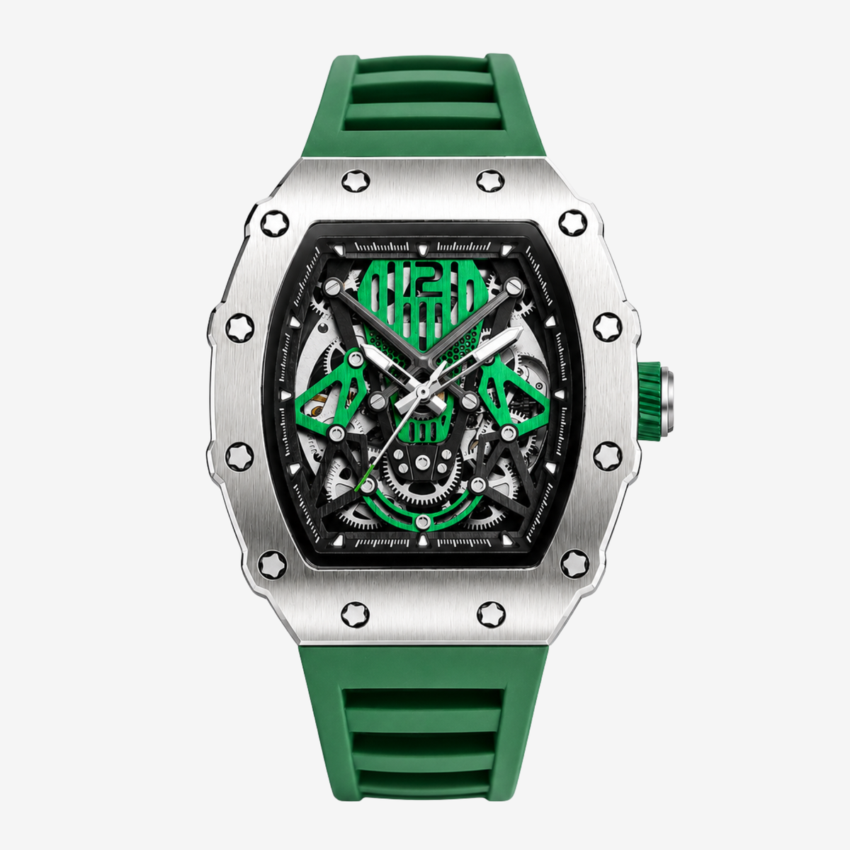 VORO® Auriga Emerald · 42mm — Argent Émeraude